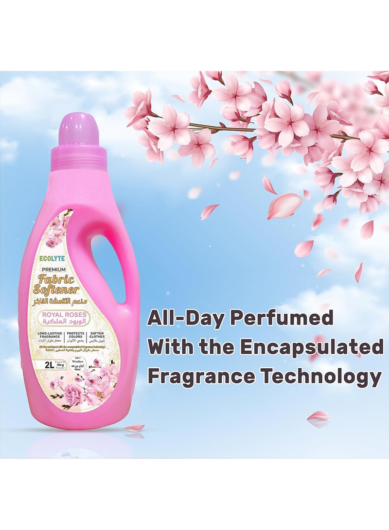 ECOLYTE+ Royal Rose Fabric Softener - 2 Liter - Image 5